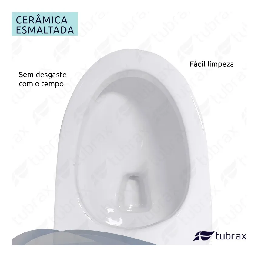 Vaso Sanitário Monobloco Caixa Acoplada Privada Tubrax versao 2