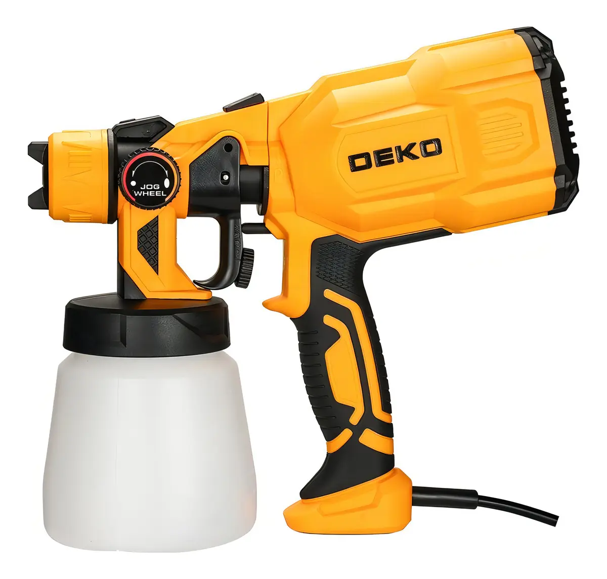 Pistola de Pintura HVLP Deko Portátil 800ml 3 Bicos 550W versao 2