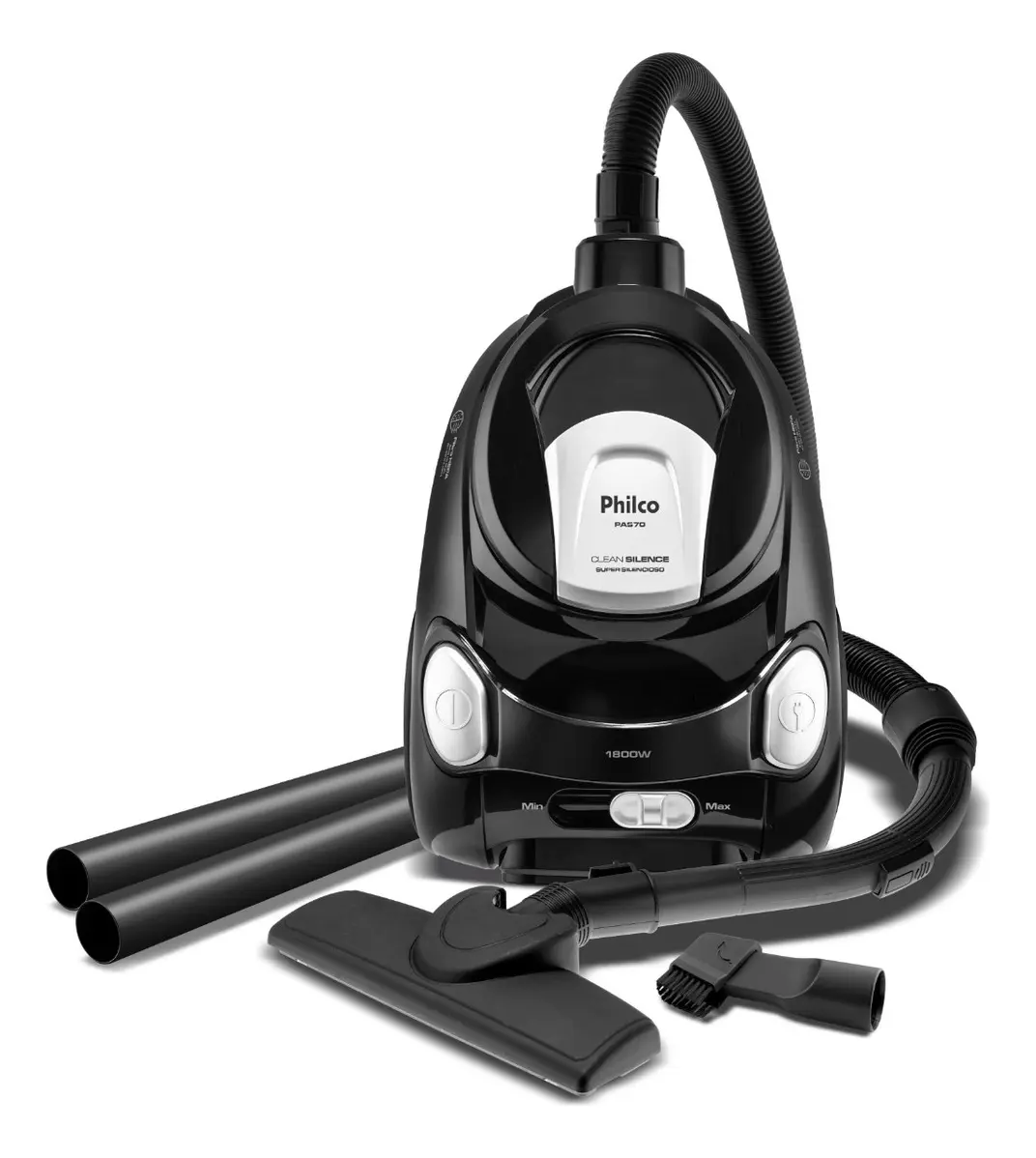 Aspirador Pas70 Super Silencioso 1800w 2,2l Philco - Bivolt 110V/220V versao 2