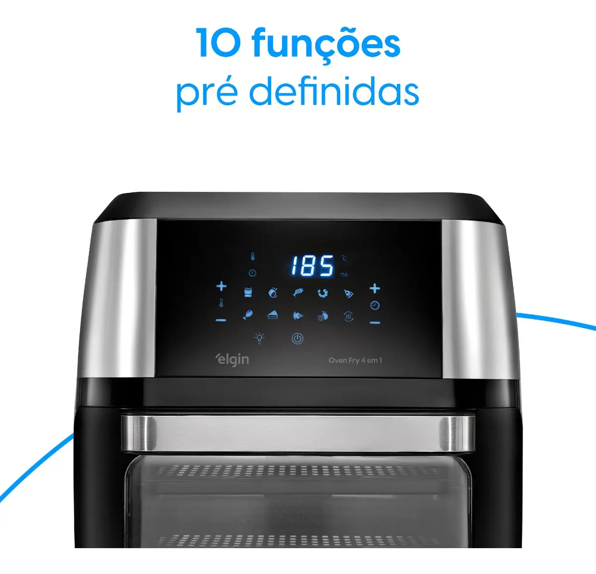 Fritadeira Forno Oven Fry 4 Em 1 Elgin 12l - Bivolt 110V/220V versao 2