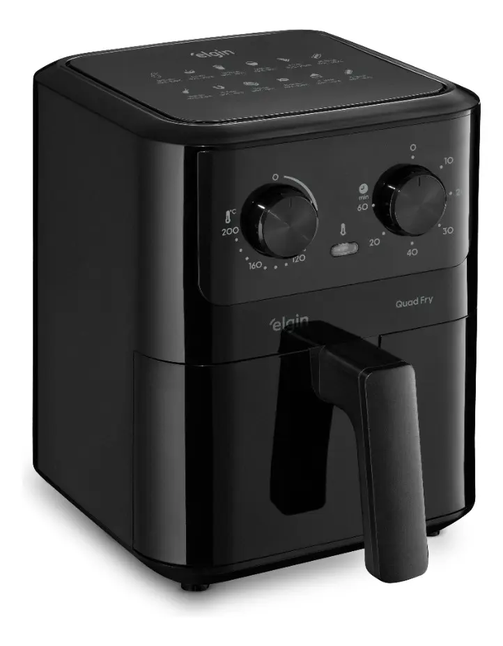 Fritadeira Elétrica Air Fryer Quad Fry Elgin 4,2 L - Bivolt 110V/220V versao 2