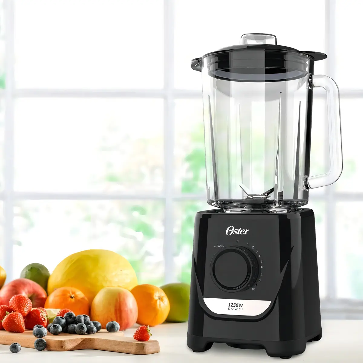 Liquidificador Jarra 1,8 Litros 6 Laminas Inox 1250w - Bivolt 110V/220V versao 2