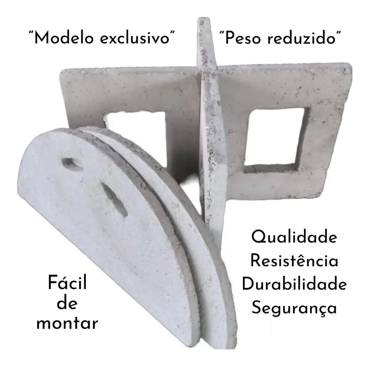 Base Suporte Proscimento 1000l Concreto Pré-moldado versao 2