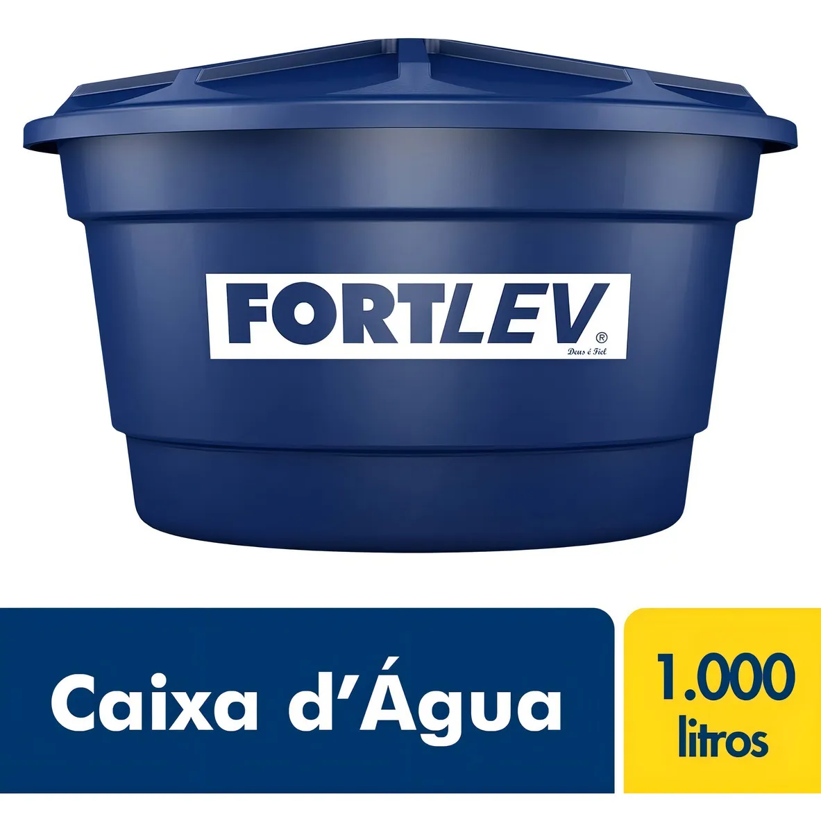 Caixa D água Fortlev 1000l Azul Vertical versao 2