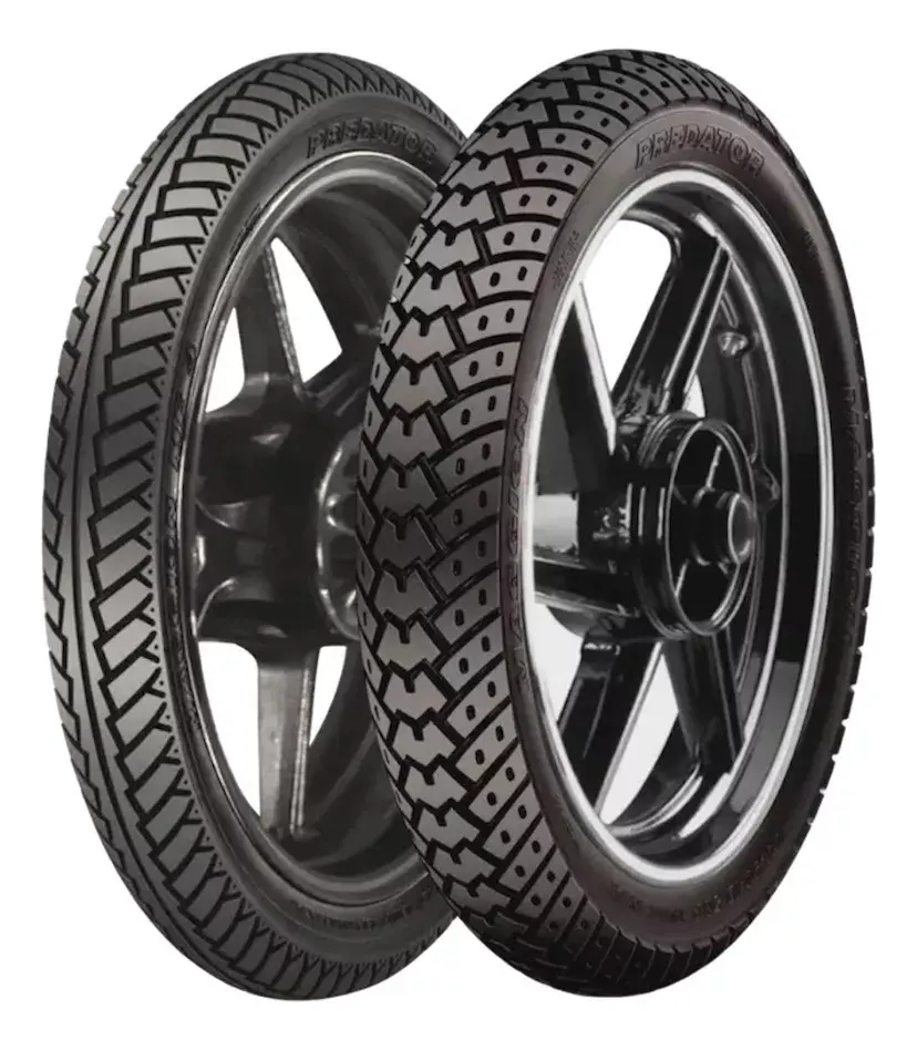 Par Pneu D/t Maggion S/c Titan Fan 150 160 2,75-18+90/90-18 versao 2